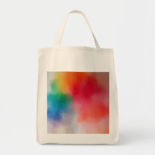 Tote Bag Art Abstrait coloré Moderne Élégant Modèle