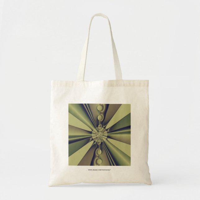 Tote Bag Art abstrait géométrique moderne terreux (Devant)