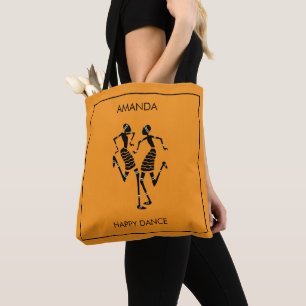 Tote Bag Art africain, "Bonne Danse"