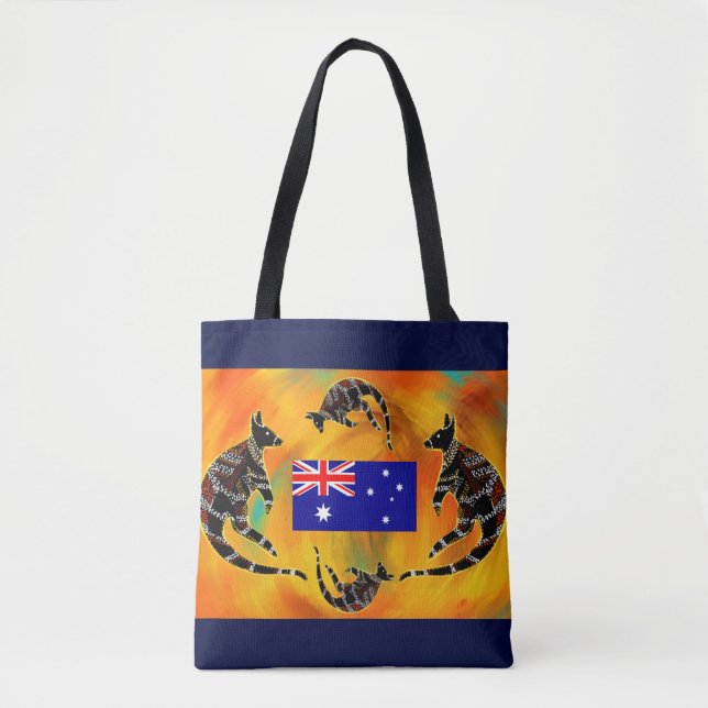 TOTE BAG ART AUSTRALIEN (Devant)