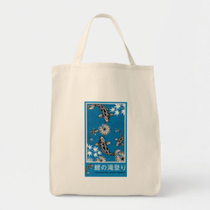 Tote Bag Art Carpo Japonais Tranquille