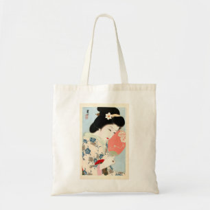 Tote Bag Art classique japonais de la dame Geisha
