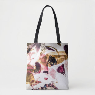 Tote Bag Art créatif Abstrait Gold Sparkles