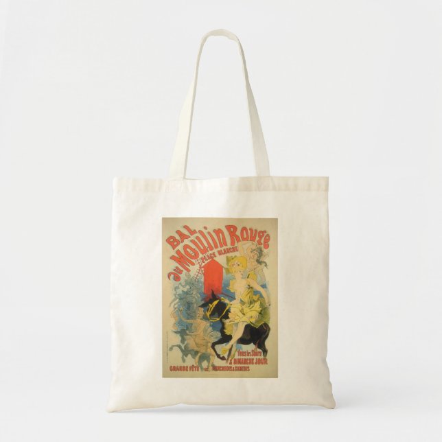 Tote Bag Art d'affiche de Toulouse Lautrec (Devant)