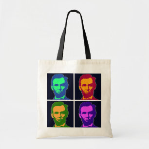 Tote Bag Art de bruit quatre Abraham Lincolns