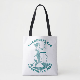 Tote Bag Art de camp de Thérémine coloré en danois