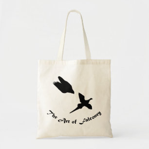 Tote Bag Art de faucon pérégrin de fauconnerie
