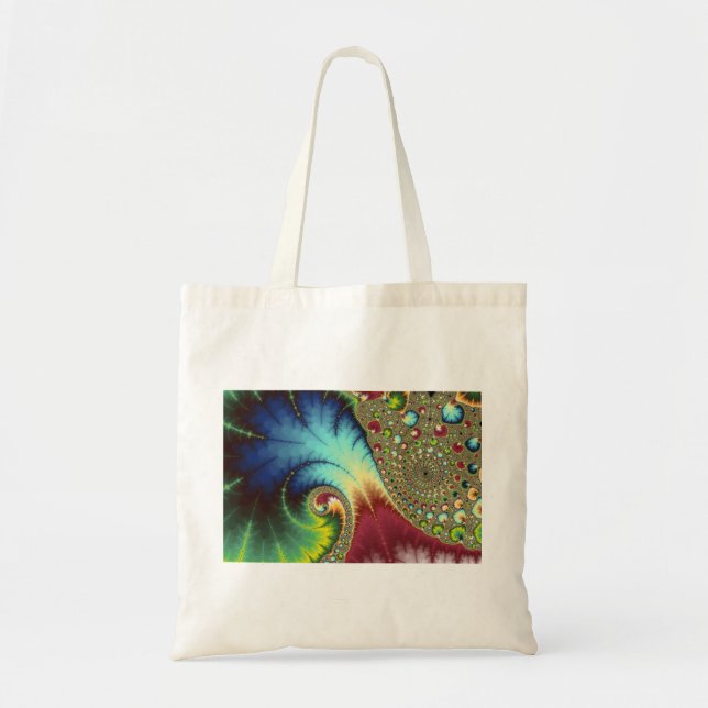 Tote Bag Art de fractale de Joanie 50 (Devant)