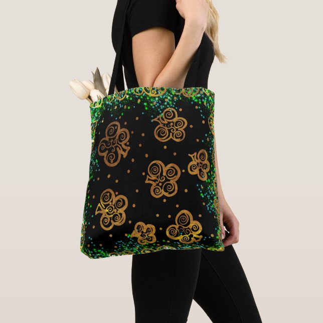Tote Bag Art de la Saint-Patrick (De près)