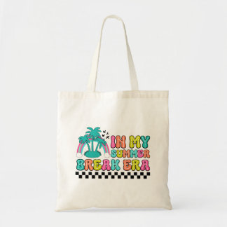 Tote Bag Art de mots de l'ère des vibes estivales amusantes