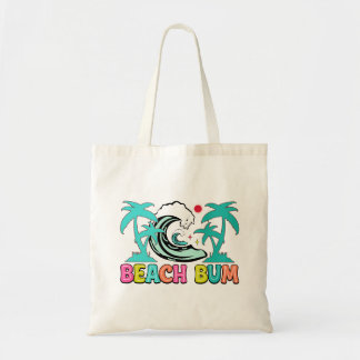 Tote Bag Art de mots de plaisantin de plage