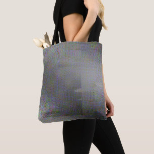 Tote Bag Art de pépin gris Points micro Vaporwave Esthétiqu