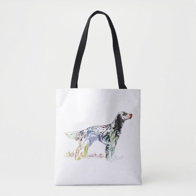 Tote Bag Art de poseur anglais (Devant)