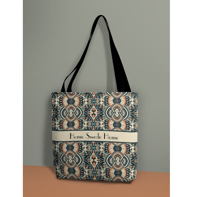 Tote Bag Art déco scandinave personnalisable (Créateur téléchargé)