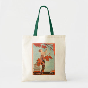 Tote Bag Art Déco vintage, Oiseau Volage de George Barbier