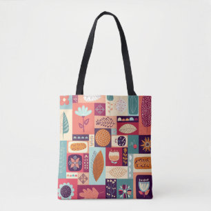 Tote Bag Art Décoratif Vintage Autumnal