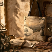 Art du paysage méditerranéen de la oliveraie dorée