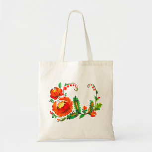 Tote Bag Art d'Ukrainien de Petrykivka