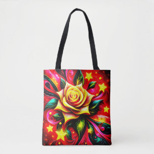 Tote Bag Art floral