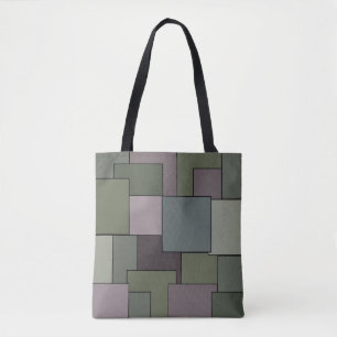 Tote Bag Art géométrique moderne Abstrait