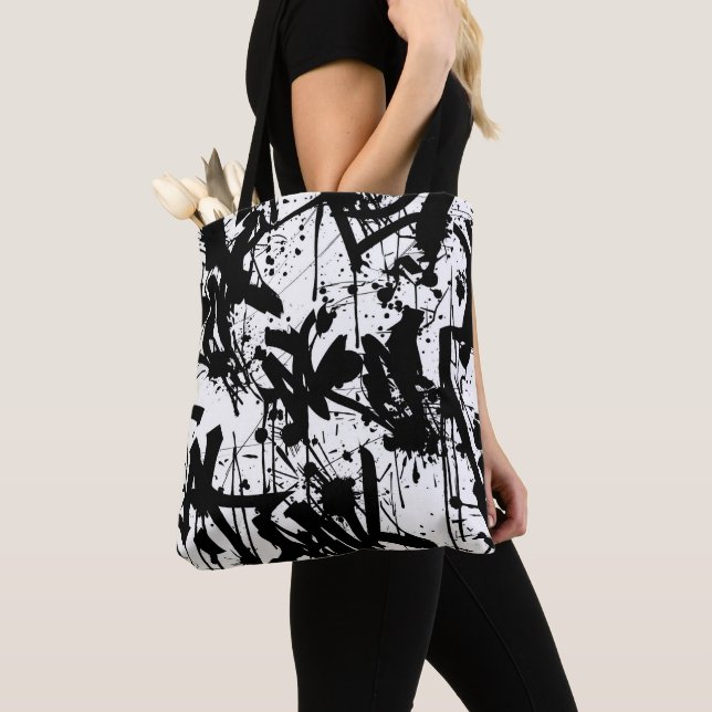 Tote Bag Art graffiti (De près)