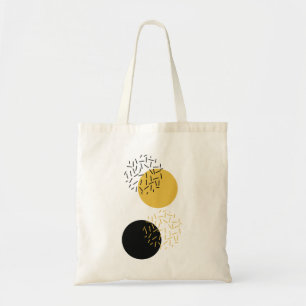 Tote Bag Art graphique géométrique urbain simple, moderne e