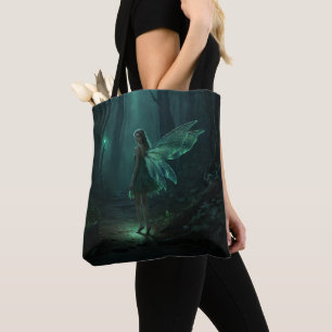 Tote Bag Art Imaginaire Fée Forêt Enchantée