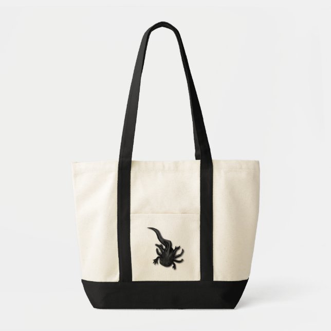 Tote Bag Art Melanoïde Axolotl (Devant)