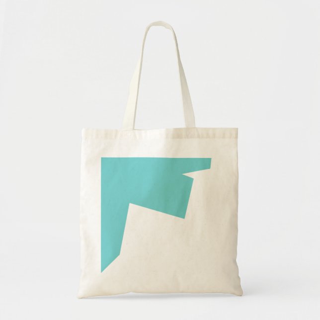 Tote Bag Art minimaliste Abstrait (Devant)