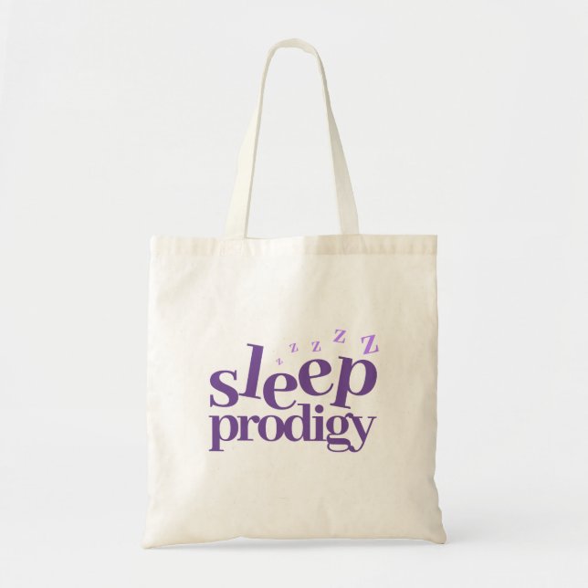 Tote Bag Art Mot Prodigy De Sommeil (Devant)