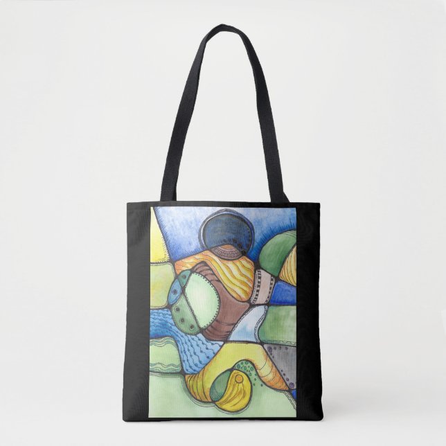 Tote Bag Art neurographique (Devant)