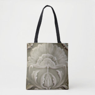 Tote Bag Art nouveau jugendstil carreaux de fleurs design b