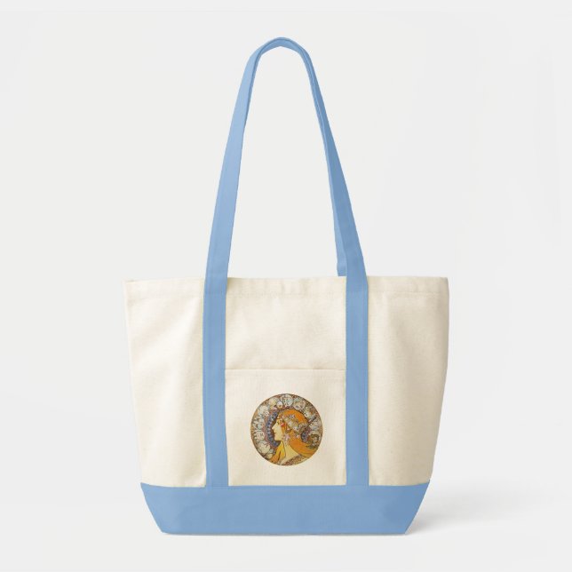 Tote Bag Art Nouveau vintage (Devant)