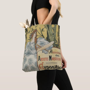Tote Bag Art Nouveau vintage, Exposition des Beaux Arts