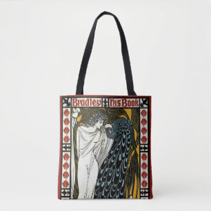 Tote Bag Art nouveau vintage, Le Baiser par William Bradley