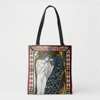 Tote Bag Art nouveau vintage, Le Baiser par William Bradley