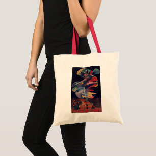 Tote Bag Art Nouveau vintage, Loie Fuller au Folies Bergere