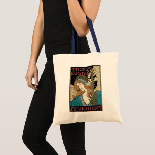 Tote Bag Art Nouveau vintage, publications de Pâques de Pra