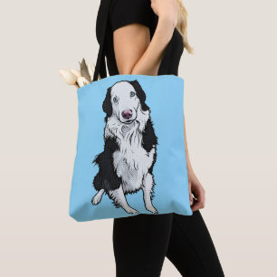 Tote Bag Art Pop Rétro Berger Australien Graphique