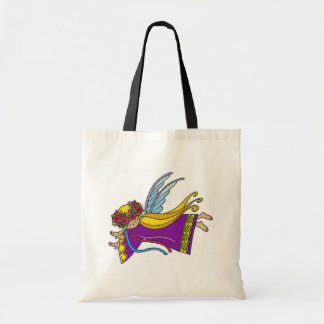 Tote Bag Art populaire d'Ukrainien d'ange