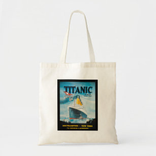 Tote Bag Art Poster vintage Titanic RMS