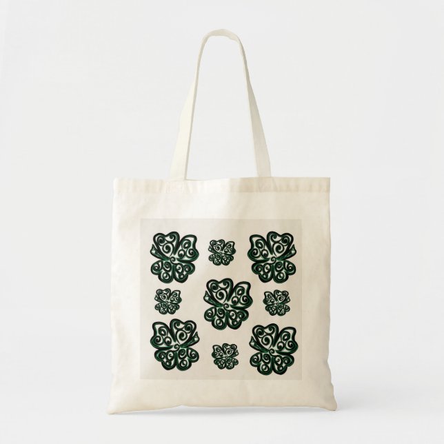 Tote Bag Art Trèfle Irlandais (Devant)