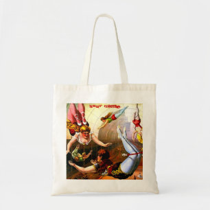 Tote Bag Art vintage AddText de mur d'affiche de Loi de