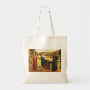 Tote Bag Art vintage - rassemblement de Dante et de