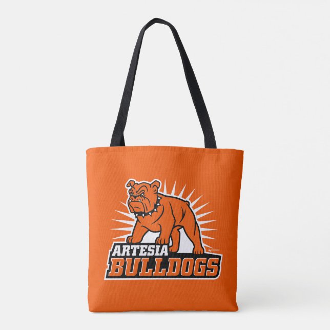 Tote Bag Artesia Bulldogs Logo principal Fourre-tout (Dos)