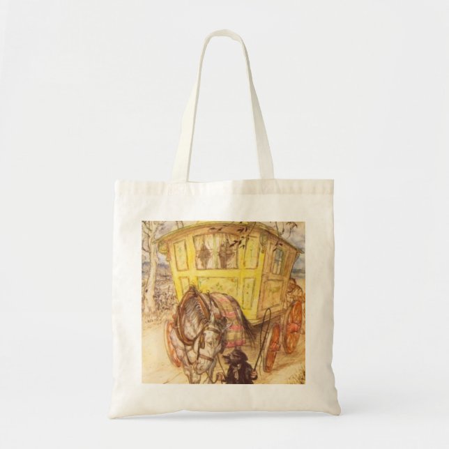Tote Bag Arthur Rackham - Le Vent Dans Les Saules (Devant)