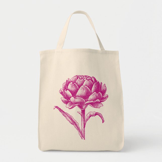 Tote Bag Artichoke Organic Grocery Fourre-tout (Devant)