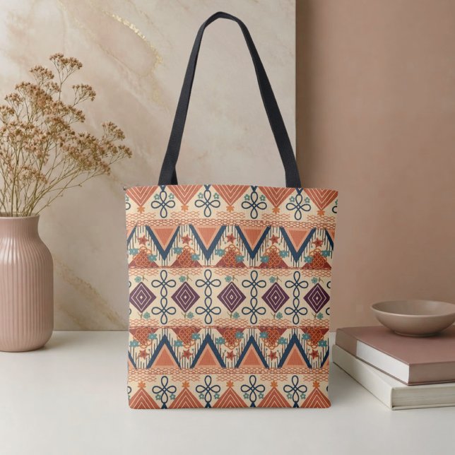 Tote Bag Artisanat d'art du coucher de soleil (Créateur téléchargé)