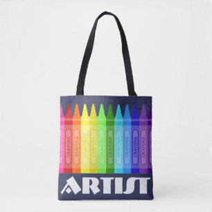 Tote Bag Artiste Crayon