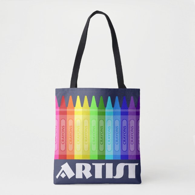 Tote Bag Artiste Crayon (Devant)